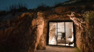 Luxury cave accommodations in Texas